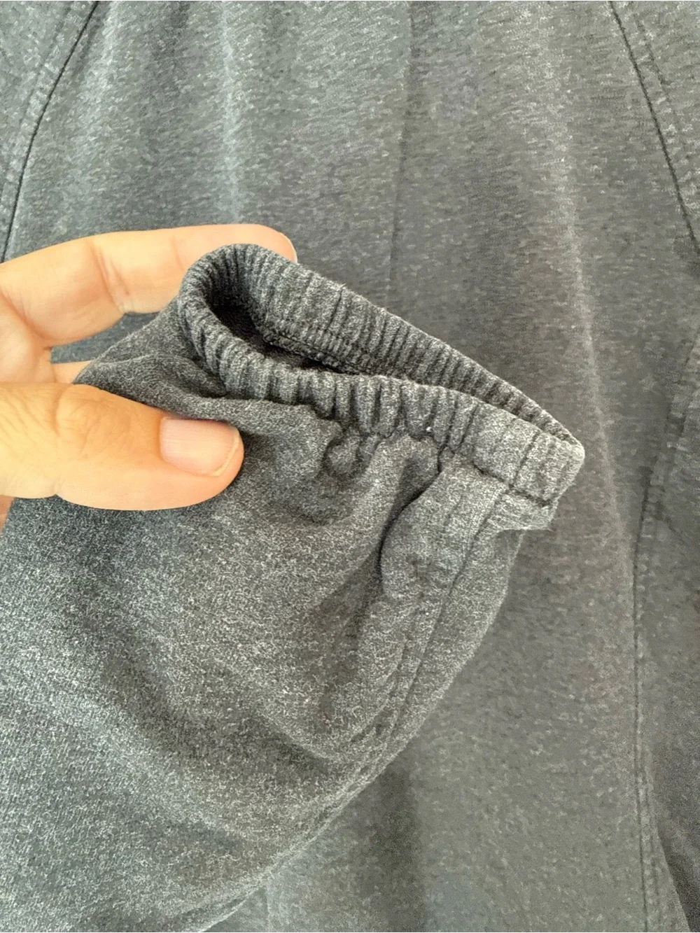 Lululemon After‎ All Pullover in Heathered Black,